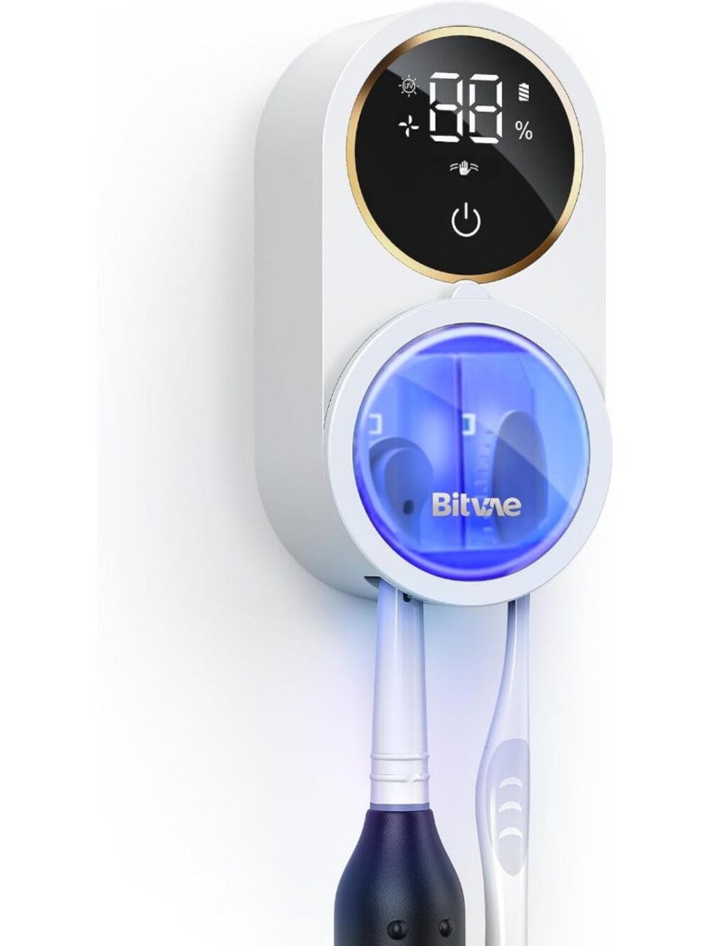 Upgraded Bathroom Toothbrush Holder with Infrared Sensing - Smart & Stylish